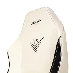 Phoenix monarch remaster cuero napa negra y blanca talla xl