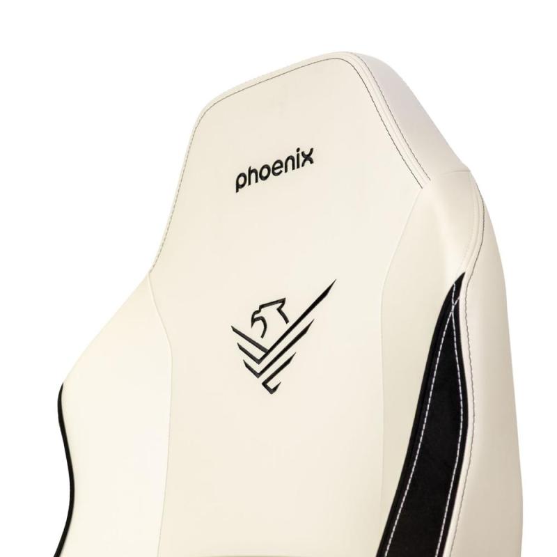 Phoenix monarch remaster cuero napa negra y blanca talla xl