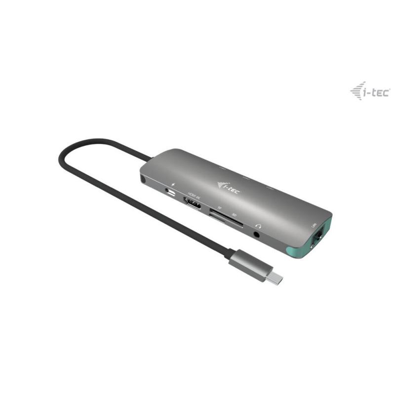 Docking station i - tec usb tipo c 9 en 1 + cargador 100w