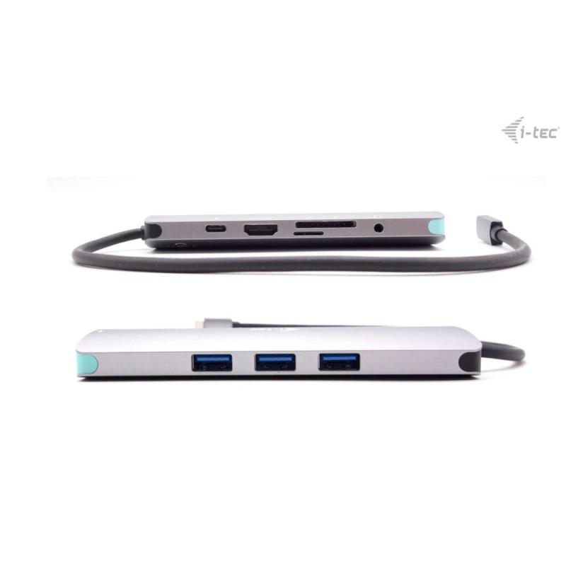 Docking station i - tec usb tipo c 9 en 1 + cargador 100w