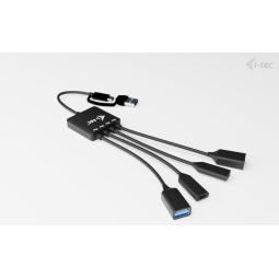 Hub i - tec usb tipo c - usb tipo a 4 en 1