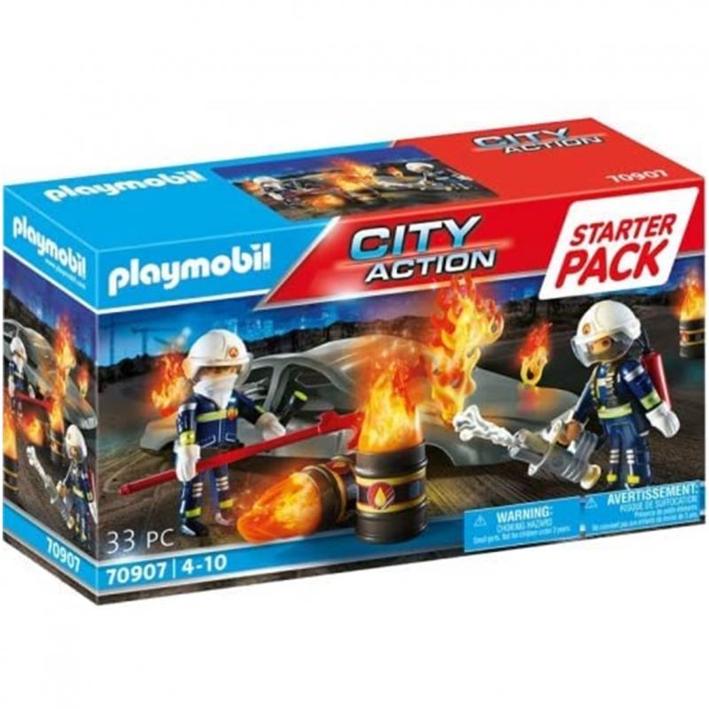 Playmobil starter pack simulaco de incendio - Imagen 1