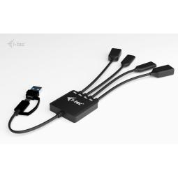 Hub i - tec usb tipo c - usb tipo a 4 en 1