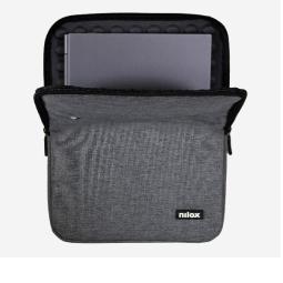Funda nilox sleeve para portatil 13.3 pulgadas gris