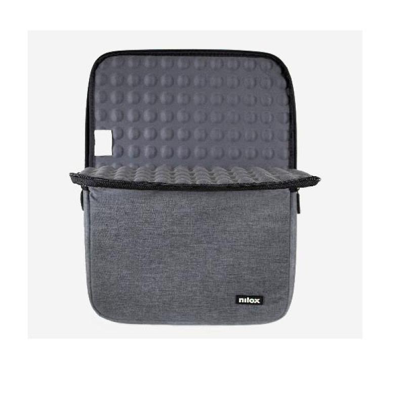 Funda nilox sleeve para portatil 13.3 pulgadas gris