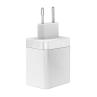 Cargador de pared mars gaming md - gan65rw 65w 1x usb tipo c 1 x usb tipo a cable retractil usb tipo c blanco