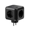 Cargador de pared mars gaming md - cube20 20w 3x schuko 2x usb tipo c 2x usb tipo a negro