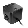 Cargador de pared mars gaming md - cube35 35w 3x schuko 2x usb tipo c 2x usb tipo a negro