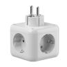 Cargador de pared mars gaming md - cube20w 20w 3x schuko 2x usb tipo c 2x usb tipo a blanco