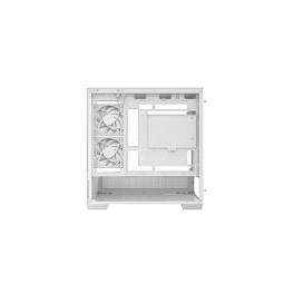 Caja ordenador gaming deepcool cg380 3f matx argb cristal templado blanca
