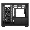 Caja ordenador gaming deepcool cg330 3f matx argb cristal templado negra