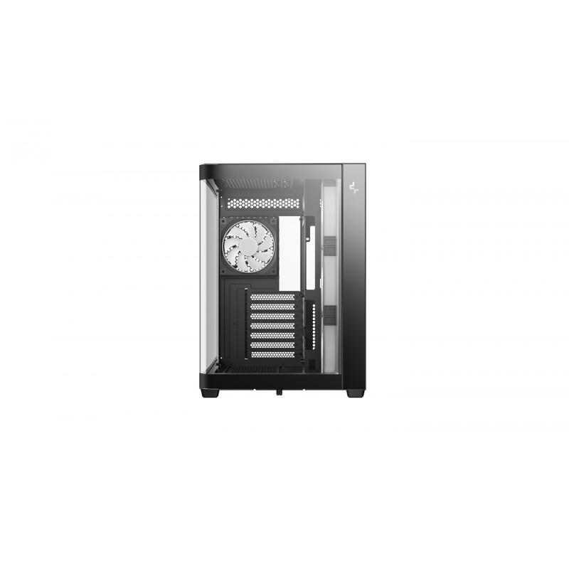 Caja ordenador gaming deepcool cg530u 4f atx argb cristal templado negra
