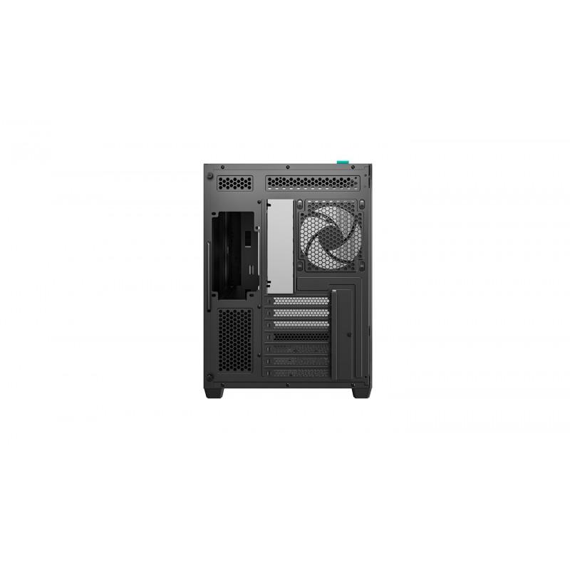 Caja ordenador gaming deepcool cg530u 4f atx argb cristal templado negra