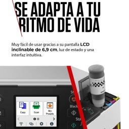 Multifunción inyección canon maxify gx1051 red - wifi - duplex impresión - depósitos tinta - 3 botellas negro