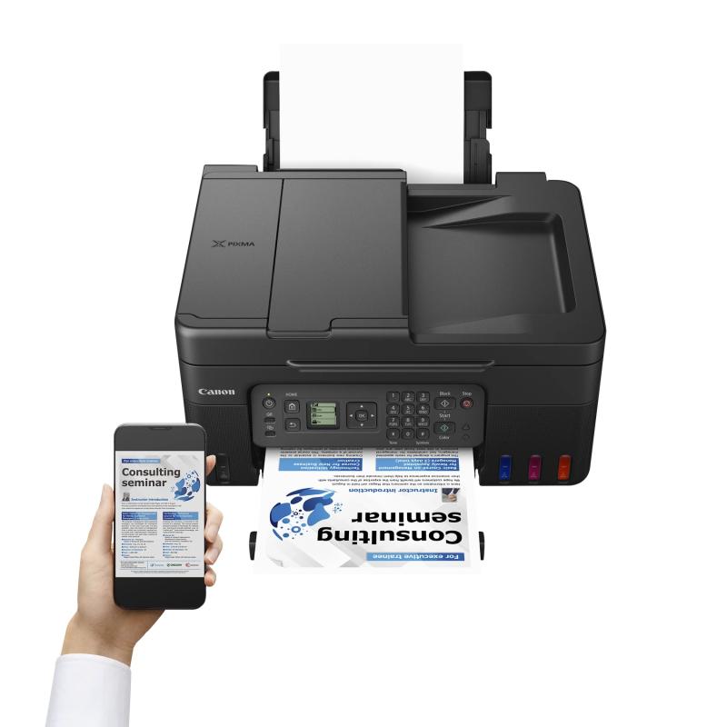 Multifuncion canon pixma g4570 megatank inyeccion color fax - a4 - 11ipm - 4800ppp - usb - wifi - adf