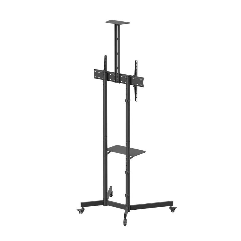 Soporte suelo con ruedas ewent vesa hasta 70 pulgadas 600x400mm max 45kg