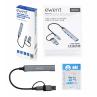 Hub ewent usb tipo c - usb 3.2 4 en 1