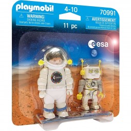 Playmobil duo pack astronauta esa y robert - Imagen 1