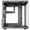 Caja ordenador mars gaming mc - cube matx argb cristal templado negra
