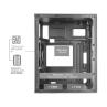 Caja ordenador mars gaming mc - meshpro matx negra