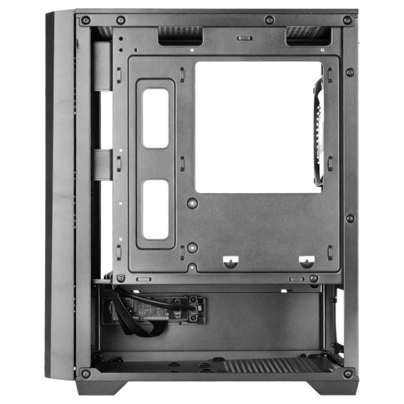 Caja ordenador mars gaming mc - vector matx argb cristal templado negra