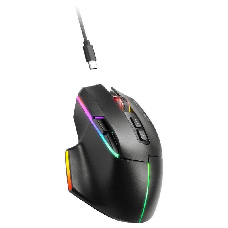Raton inalambrico mars gaming mmw - vector negro