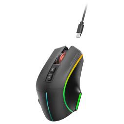 Raton inalambrico mars gaming mmw - vector negro