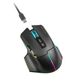 Raton inalambrico mars gaming mmw - vector negro