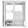 Caja ordenador mars gaming mc - quantum atx argb cristal templado blanco