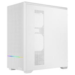Caja ordenador mars gaming mc - quantum atx argb cristal templado blanco