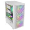 Caja ordenador mars gaming mc - vectorw matx argb cristal templado blanco