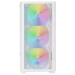 Caja ordenador mars gaming mc - vectorw matx argb cristal templado blanco