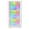 Caja ordenador mars gaming mc - vectorw matx argb cristal templado blanco