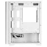 Caja ordenador mars gaming mc - vectorw matx argb cristal templado blanco
