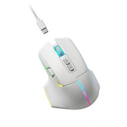 Raton inalambrico mars gaming mmw - vector blanco