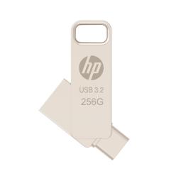 Memoria usb 3.2 - usb tipo c pny hp x206c - a otg 256gb metal