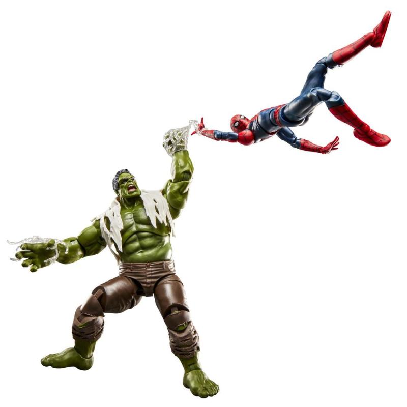 Figura hasbro marvel legends series spider - man brand new day - hulk