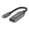 Cable usb tipo c a hdmi 8k startech 0.20m - macho - hembra