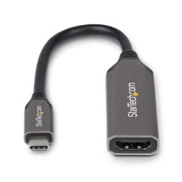 Cable usb tipo c a hdmi 8k startech 0.20m - macho - hembra