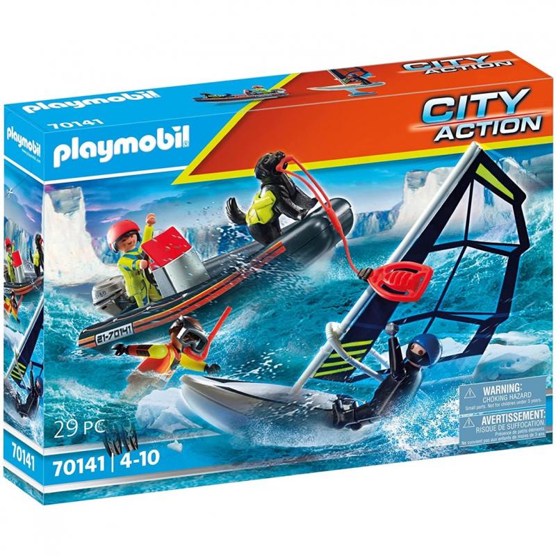 Playmobil rescate maritimo : rescate polar con bote - Imagen 1