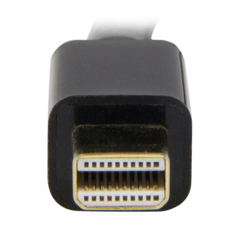 Cable mini dp a hdmi startech 2m - macho - macho - negro