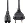 Cable cee7 - 16 a c7 startech 2m - macho - macho - negro