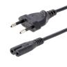 Cable cee7 - 16 a c7 startech 2m - macho - macho - negro