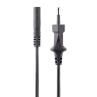 Cable cee7 - 16 a c7 startech 2m - macho - macho - negro