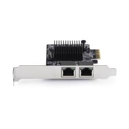 Tarjeta de red startech pr25gr - network - card 2x rj45 pci express