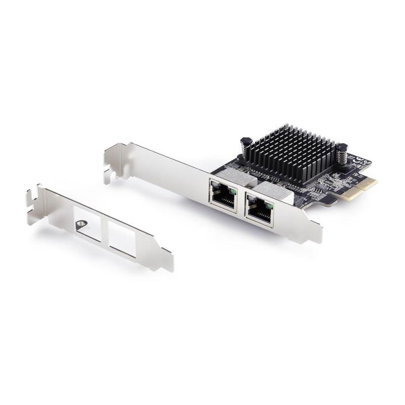 Tarjeta de red startech pr25gr - network - card 2x rj45 pci express