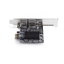 Tarjeta de red startech pr25gr - network - card 2x rj45 pci express