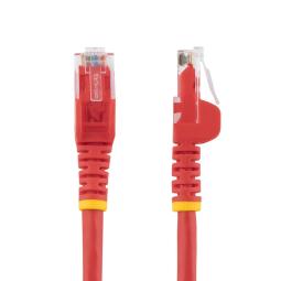 Cable de red startech latiguillo rj45 utp cat6 1.5m rojo