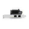 Tarjeta de red startech pr25gr - network - card 2x rj45 pci express