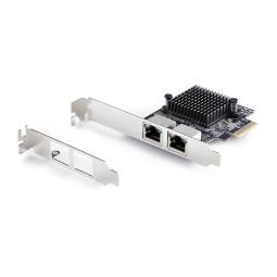 Tarjeta de red startech pr25gr - network - card 2x rj45 pci express